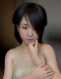 Akira- Beautiful Asian Teen for Genesis 8 Female