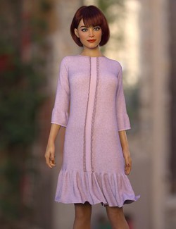 dForce Petite Style Clothing Set for Genesis 8 Female(s)