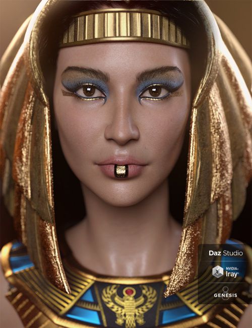 Tranquility Kostume typisk Egyptian Pharaoh Makeup