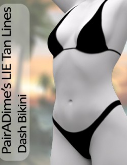 PairADime's LIE Tan Lines Dash Bikini