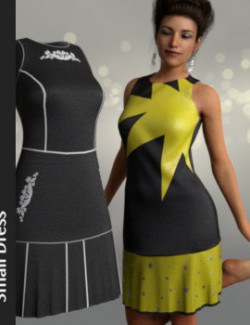 dForce Small Dress for Genesis 8 Female