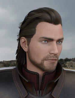 Monster Slayer Hair and Beard for Genesis 8 Males