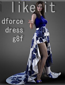 I like it dForce Dress for G8F