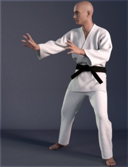 dForce HnC Judo Suit for Genesis 8 Males