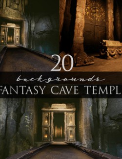 Fantasy Cave Temple