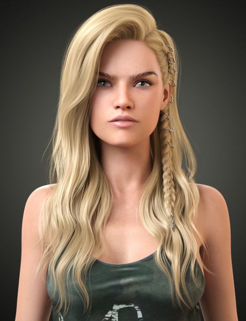 Ellie Hair for Genesis 8 Females