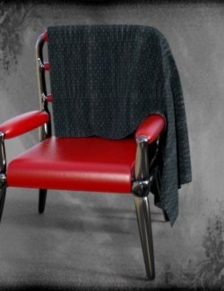 Chair with Plaid