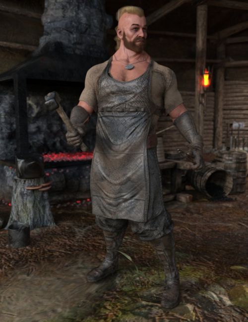 medieval blacksmith clothes