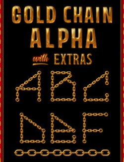 Gold Chain Alpha with Extras