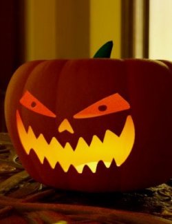 Jack-O'-Lantern for Halloween