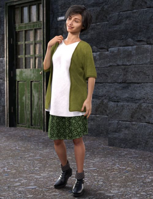dForce Hagai Style Outfit for Genesis 8 Females