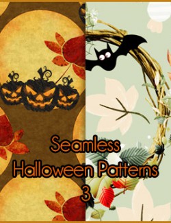 Seamless Halloween Patterns 3