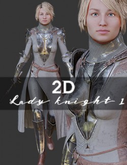 2D Lady Knight 1