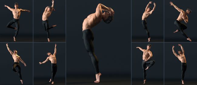 Male And Female Ballet Dancers In Mid Air Pose Arms Raised High-Res Stock  Photo - Getty Images