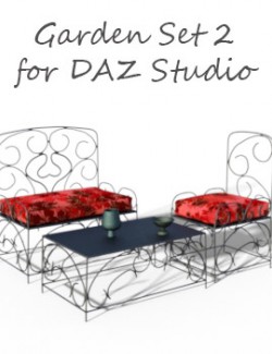 Garden Set 2 for DAZ Studio