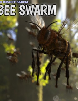 3D Insect Fauna: Bee Swarm