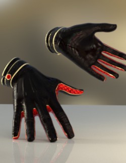 Sassy Gloves Super Sassy... all the time! To fit G8F for DAZ Studio