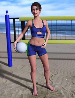 IM Volleyball Poses for Genesis 8 Female
