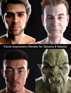 MK Facial Asymmetry Morphs for Genesis 8 Male(s)