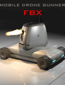 Mobile Drone Gunner FBX- Extended License