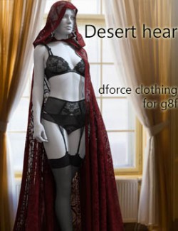 dforce Desert heart clothing for G8F