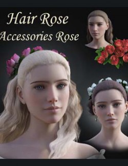 NM Hair Rose and Rose Accessory
