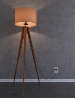 Tripod Lamp Set