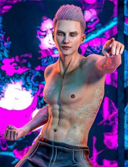 SciFi Tattoos for Genesis 8 Males