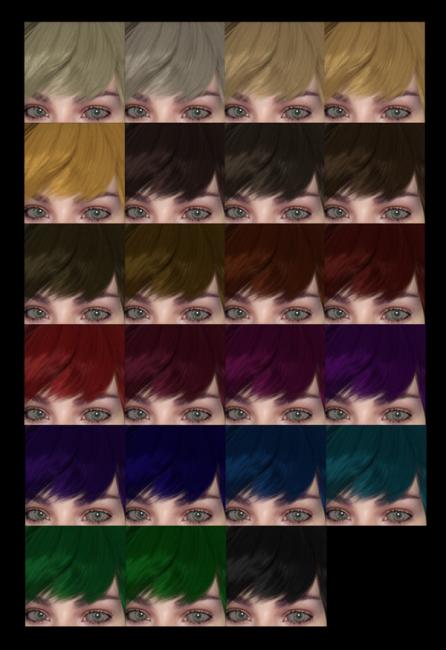 Yeoman Colt Hair for V3 and V4 - Poser and Daz Studio Free Resources Wiki