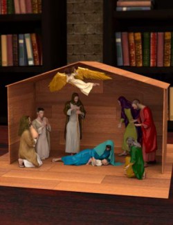 Mix-n-Match Nativity Poses for Genesis 8