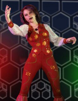 dForce Becs Stage Outfit for Genesis 8 Females