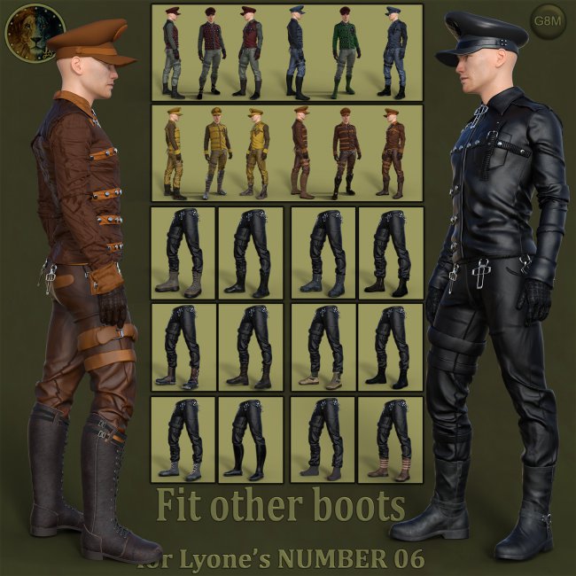 Fit other boots for Lyones Number 06