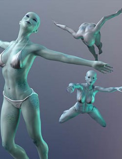 HF Powerful Swimming Poses for Genesis 8 Female