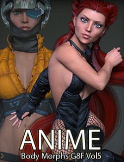 Anime Body Morphs for G8F Vol 5