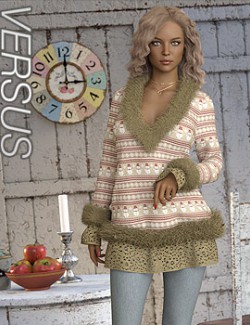 VERSUS - dforce Peppery2 SweaterDress Set G8F