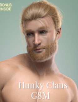 Hunky Claus for Genesis 8 Male