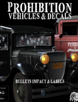 Prohibition Vehicles and Decals For DS