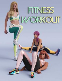 S3D Fitness Workout Poses