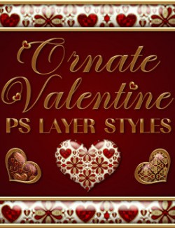 Ornate Valentine PS Layer Styles