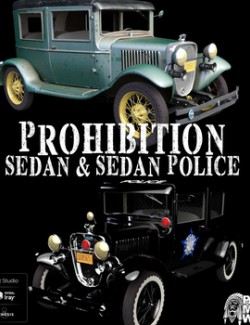 Prohibition Sedan for DAZ Studio