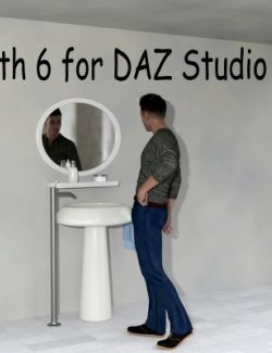 Bath 6 For DAZ Studio