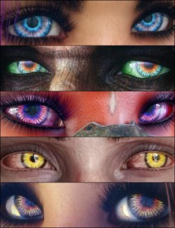 MMX Fantasy Eyes 2 for Genesis 3 and 8