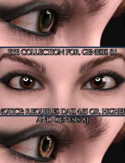 Eye Collection for Genesis 8.1