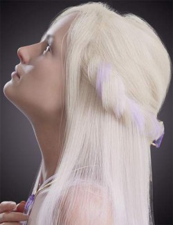 dforce Arcane Enchantress Hair for Genesis 3 and 8 Female