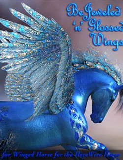 FL-RD Bejeweled-n-Glossed for Winged Horse