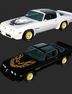 PONTIAC FIREBIRD TRANSAM BUNDLE for DAZ