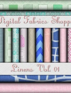 Digital Fabric Shoppe- Linens Vol 01