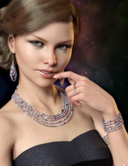 Sparkling Jewelry for Genesis 8 and 8.1 Females