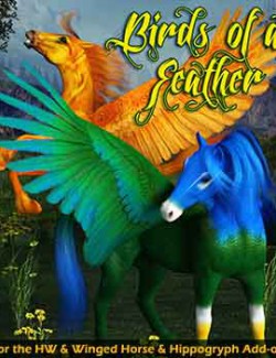 Birds of a Feather for the HW Horse, Winged Horse & Hippogryph