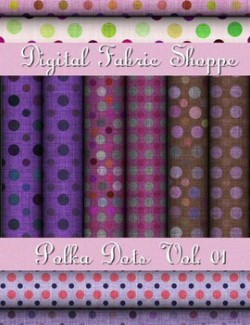 Digital Fabric Shoppe- Polka Dots Vol 01